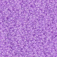 Orchid Lined Crystal Miyuki 15/0 seed beads, colour 0222, 8.2g approx.