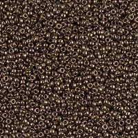 Bronze Opaque Metallic  Colour -0457 Miyuki 15/0 Seed Beads, 8.2gm apprx.