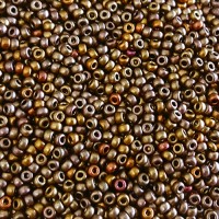 Metallic Mix, Miyuki 11/0 Union Seed Beads, Colour 55001, Approx. 22g