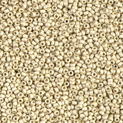 Silver Matte Duracoat Galvanised, Size 8/0 seed beads,, colour 4201F, Wholesale 250g pack.