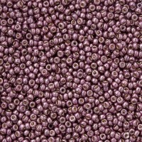 Duracoat Galvanized Eggplant Miyuki 15/0 Seed Beads, 8.2g approx., Colour 4220