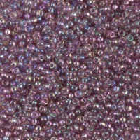 Lilac Transparent AB, Colour -0256 Miyuki 15/0 Seed Beads, 8.2gm apprx.