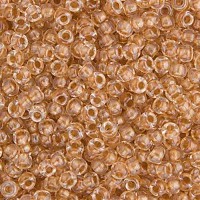 Sparkle Metallic Gold Lined Crystal Miyuki 15/0 Seed Beads, 8.2g approx. , Colour 234