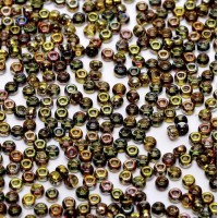 Crystal Magic Green Miyuki 8/0 Seed Beads, colour 55014, 22g