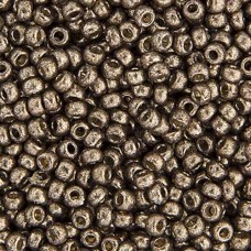 Duracoat Galvanized Pewter Miyuki Size 8/0 seed beads, Colour  4222, 22gm