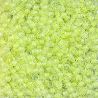 Luminous Limeade Miyuki 8/0 Seed beads, colour 1119, 22g approx.