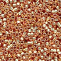 Topaz Silver Lined Duracoat, Colour 4243, Miyuki 15/0 Seed Beads, 8.2g approx.