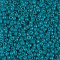 Duracoat Opaque Azure Miyuki 8/0 Seed Beads, 22g, colour 4483