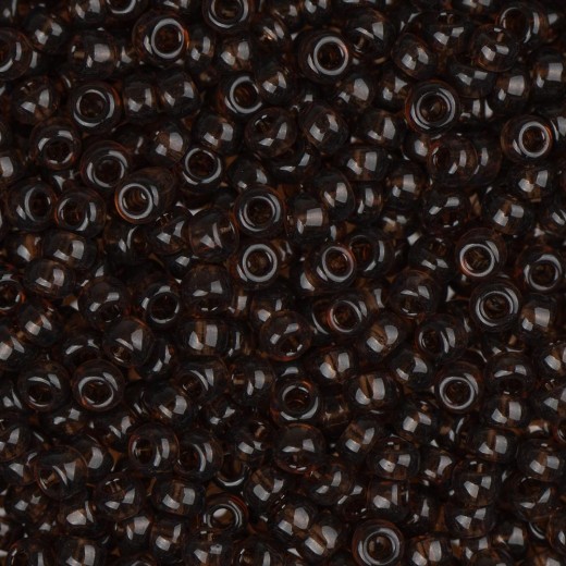 Transparent Brown Miyuki 15/0 Seed Beads, Colour 0135, 8.2g Approx.