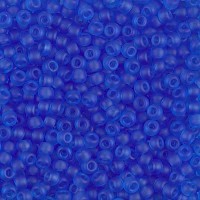 Blue Rainbow Opaque Frosted, Miyuki 11/0 Seed Beads, Colour 0150F, 22g Approx.