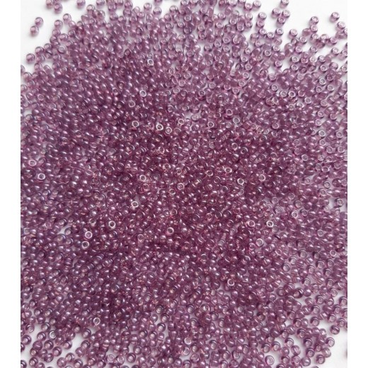 Light Amethyst Gold Luster Miyuki 11/0 Seed Beads, 22g, Colour 0316