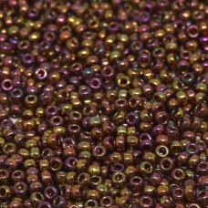 Brown Gold Luster Rainbow, Colour 1891, Miyuki 11/0, 22g approx.