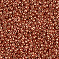 Miyuki Size 11 Seed Beads, Duracoat Galvanised Pink Blush, Colour 4207, 22g Approx.