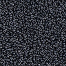 Matte Metallic Slate, Miyuki 11/0 Seed Beads, Colour 2065, 250 Grams