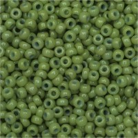 Opaque Fennel Duracoat Miyuki Seed Beads, Colour 4473, 8.2g approx.