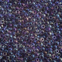 Amethyst Lined Crystal AB Miyuki 11/0 Seed Beads, 250g, Colour 0274