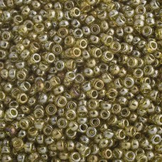 Transparent Golden Olive Luster Miyuki 11/0 Seed Beads, 250g, Colour 1889