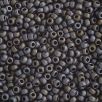 Matte Metallic Silver Gray Miyuki 11/0 Seed Beads, 250g, Colour 2002