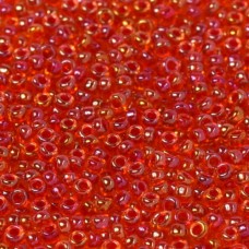 Siam Fancy Lined Size 11/0 Miyuki Seed beads, Colour 3528, 22g approx.