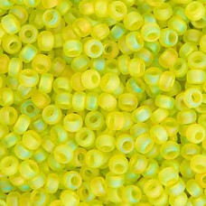 Chartreuse Transparent AB Matte, Miyuki 11/0 Seed Beads, Colour 0143FR, 250 Gram...