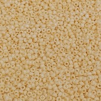 Chalk White Champagne Lustre, Miyuki 11/0 Union Seed Beads, Colour 03000/14413, Approx. 22g