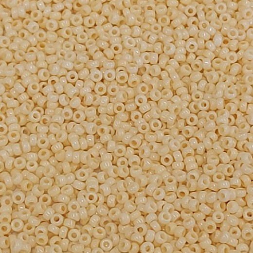 Chalk White Champagne Lustre, Miyuki 11/0 Union Seed Beads, Colour 03000/14413, Approx. 22g