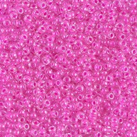 Colour Lined Fuschia Luminous Neon Color Miyuki 11/0 Seed Beads, 250g, Colour 4302