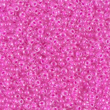 Colour Lined Fuschia Luminous Neon Color Miyuki 11/0 Seed Beads, 250g, Colour 43...