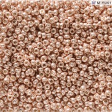 Duracoat Galvanised Bright Copper Miyuki 11/0 Seed Beads, Colour 5103, 22g appro...