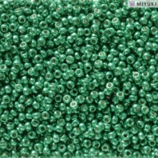 Duracoat Galvanised Dark Aqua Green Miyuki 11/0 Seed Beads, Colour 5106, 22g app...