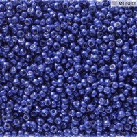 Duracoat Galvanised Navy Miyuki 11/0 Seed Beads, Colour 5111, 100g Wholesale pack