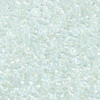 Translucent mint Miyuki 11/0 seed beads, Colour 0262,  22g approx.