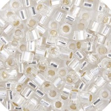 Transparent Crystal, Colour Code 0141, Miyuki Size 11/0  Cut  Miyuki Delica Bead...