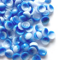 Light Blue Sky Piggy Beads - Pack of 30