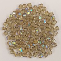 Black Diamond AB 4mm Fire Polished, 120pcs