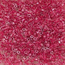 Rose Sparkle Crystal Lined, Colour Code 0914, Size 11/0  Cut  Miyuki Delica Bead...