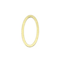 Beadalon 314A-340 Oval 8x15mm Quicklinks, Gold Plated