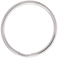 36 mm Nickel Colour Split Rings, Pack of 10pcs