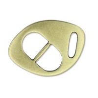 Antique Brass Buckle Clasp  for 10 x 2mm leather