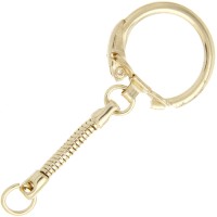 Pack of 2 Gold Key Chains