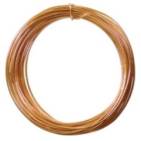 Gold colour Aluminium Wire, 12ga (2.1mm) 39 ft (11.88m)