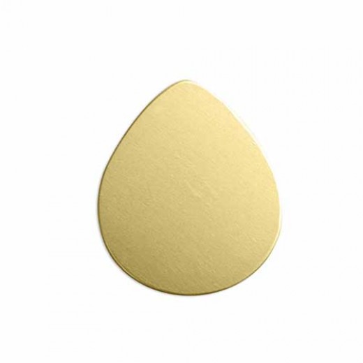 ImpressArt 24ga Brass Drop, 1", Pack of 4