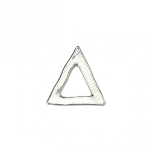 Pewter Large Triangle washer, 25 x 25mm