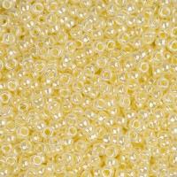 Butter Cream Ceylon Miyuki Size 8/0 seed beads, Colour  0513, 22gm