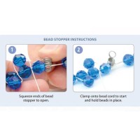 Beadalon  Bead Stoppers, 6 large 